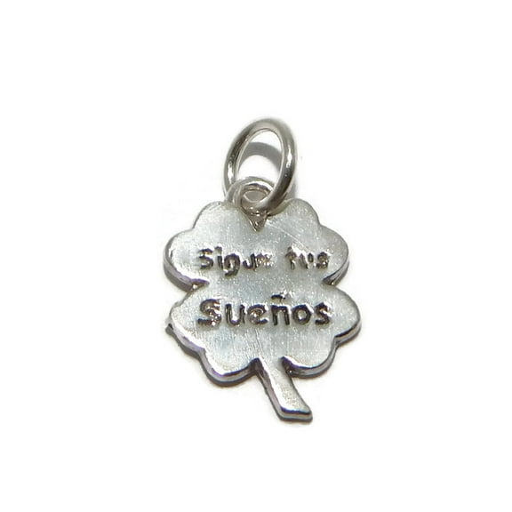 .925 STERLING SILVER TREBOL CHARM PENDANT!!