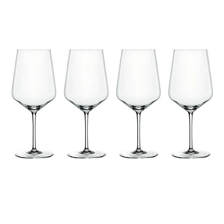 Spiegelau 4 - Piece 22.6oz. Lead Free Crystal Red Wine Glass Stemware Set &  Reviews