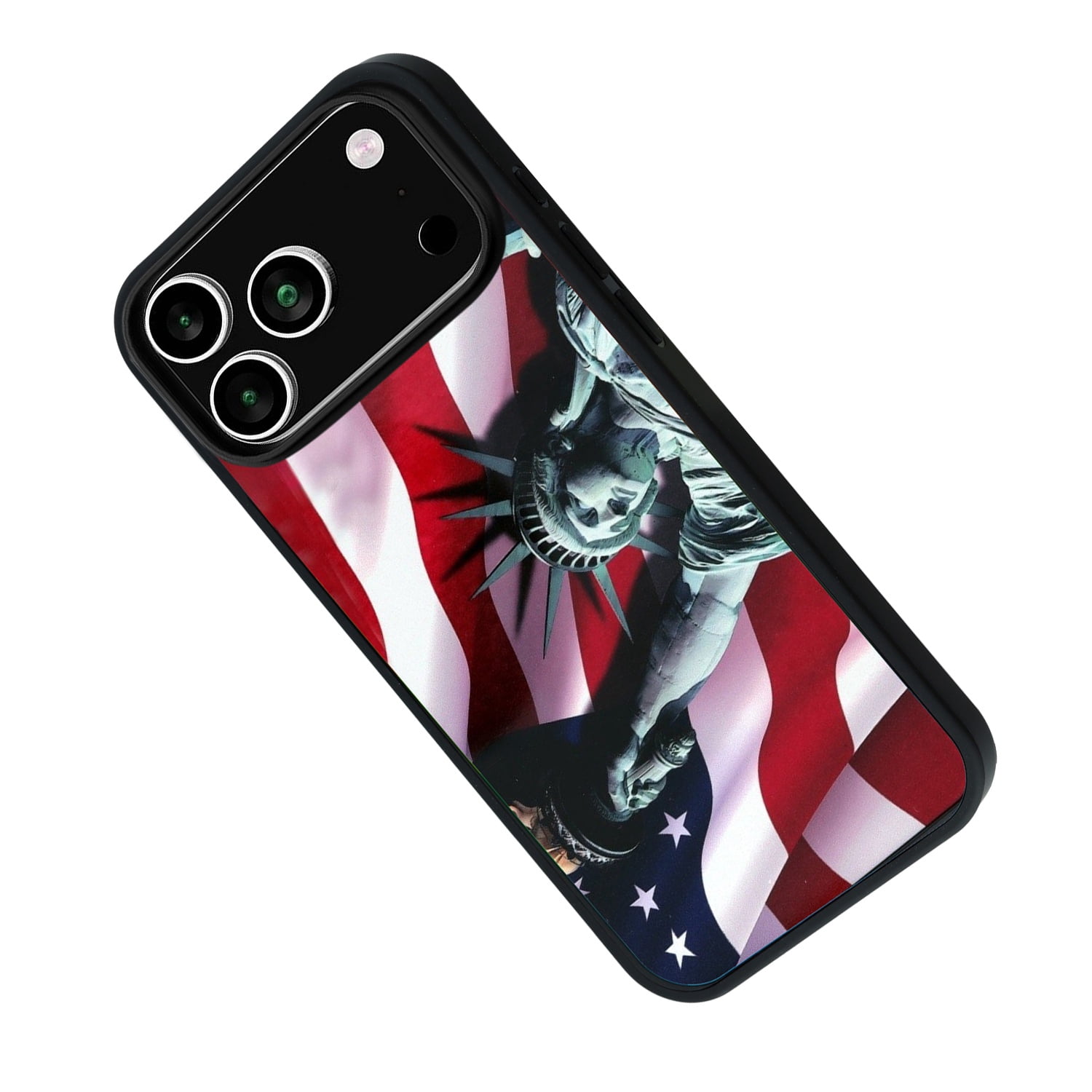 Slim Fit Aluminum Printing Case for iPhone 17 Pro - Statue of Liberty 2