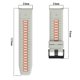 thumbnail image 5 of For Garmin Fenix 8 51mm/ Enduro 3/ Fenix 7x/ 7x Pro Quick Release Watch Band Dual Color 26mm Silicone Wrist Strap, 5 of 5