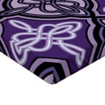 thumbnail image 2 of Ambesonne Purple Fitted Sheet, Celtic Knot Art, Queen Size, Violet Lilac, 2 of 3