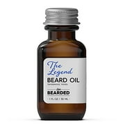 Live Bearded Beard Oil To Relieve Beard Itch Tame Flyaways And Moisturize Dry Skin For Healthy Easy Facial Hair Control (The Legend - Light Nutty And Sweet Scent 1 fl oz)