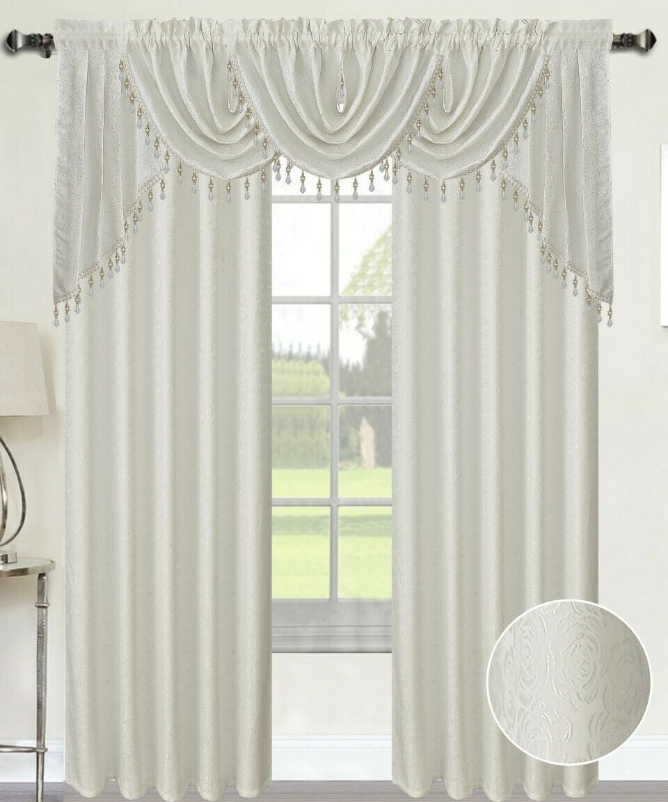 Assorted Colors & Styles solid Colors Hyatt Window Curtains & Valances 