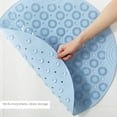 thumbnail image 4 of Round Massage Bath Mat Non-Slip Shower Mat Bathroom Mat with Drainage Holes and, 4 of 5