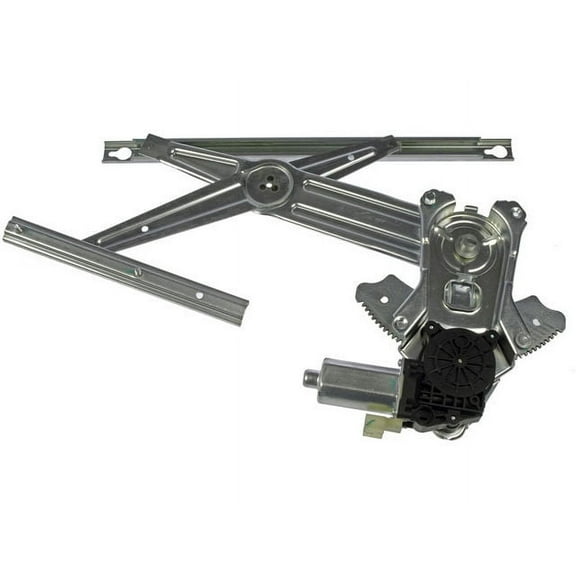 Rear Left Window Regulator - Compatible with 2003 - 2010 Dodge Ram 3500 2004 2005 2006 2007 2008 2009