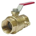 thumbnail image 2 of Legend Valve 1/2" S-1100 No Lead Full Port Ball Valve with Drain in Forged Brass - 101-513NL, 2 of 4