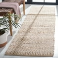 thumbnail image 2 of SAFAVIEH Natural Fiber Delice Geometric Runner Rug, Natural/Ivory, 2'3" x 8', 2 of 8