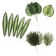 thumbnail image 5 of 5 piezas de follaje de hojas artificiales grandes, hojas de Monstera falsas, decoración para hogar Verde, 5 of 9