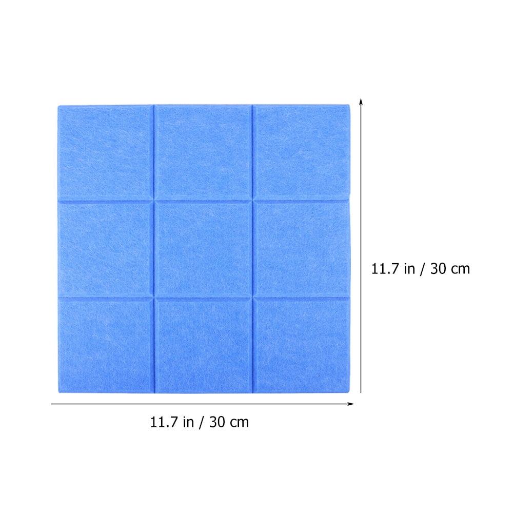 Clispeed Sound Panels 6 Pcs Acoustic Sound Insulation Panels Sky-Blue for Homeowners