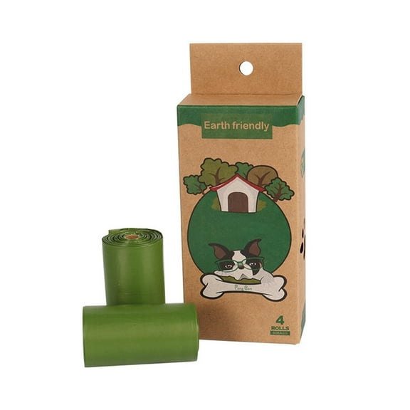 Biodegradables Dog Cat Pet Poop Bags Rolls Extra Thick Leak Proof Waste Refuse Cleaningup Bags For Outdoor Animals Walking And Travel