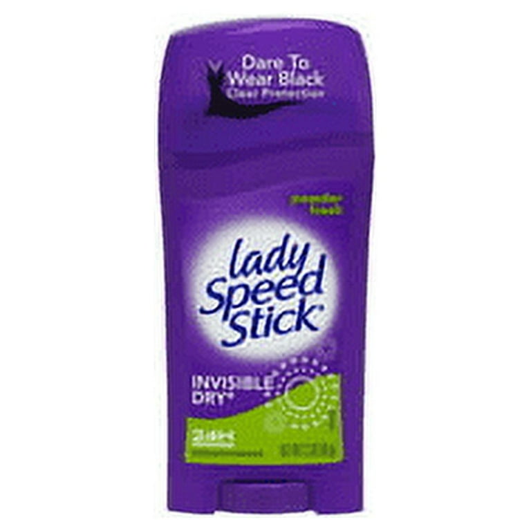 Lady Speed Stick Antiperspirant Deodorant, Invisible Dry Powder