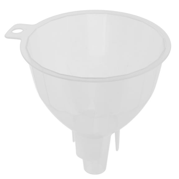 EXHUMKY  Transparent Cone Shaped Kitchen Funnel for Cooking Baking Pouring Liquids Multi Purpose Liquid Transfer