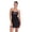 Black White Minnie, variant on Disney Sleeping Beauty Women's Sleeveless Athletic Skater Dress Light Pink Aurora
