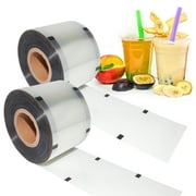 ALDKitchen Cup Sealing Film Clear | Seals 3304 Cups per Roll | 90mm-105mm | 2 Pcs | Compatible with PP, PET and Paper Cups