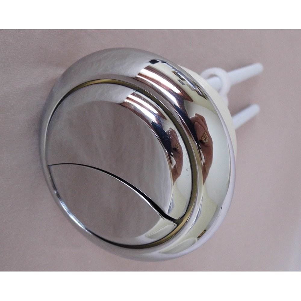 brass dual flush button