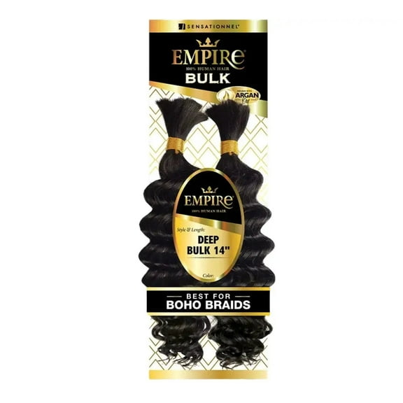 Sensationnel Empire Human Hair Bulk Hair Extensions