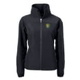 thumbnail image 2 of Women's Cutter & Buck  Black Southeastern Louisiana Lions Charter Eco Recycled Full-Zip Jacket, 2 of 3