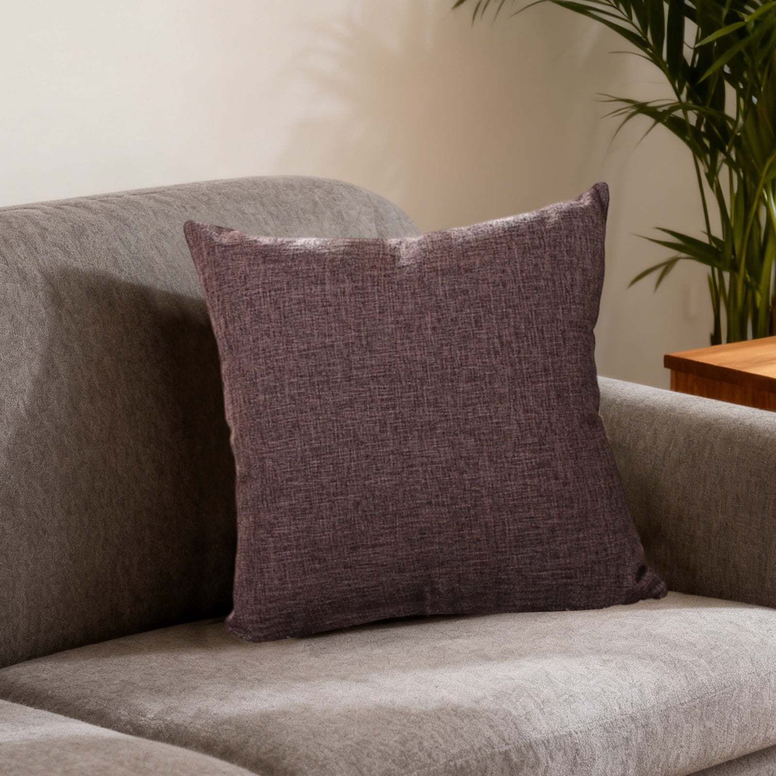 Linen Throw Pillow Cushion Cover with Insert Decorative Pillow for Sofa Couch Bed Living Room Bedroom Outdoor Patio Home Decor Accent Pillow 18x18 Inch Pillow with Zipper