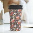 thumbnail image 6 of Goofa Foxes for Insulated Travel Coffee Mug Spill Proof Leak Proof 16 OZCoffee Tumbler Reusable Coffee Cups with Lids Thermos for Hot and Cold Drink, 6 of 8