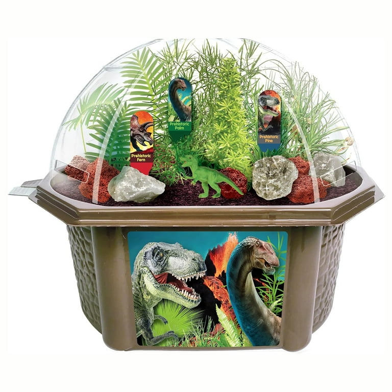 Toys By Nature: Dinosaur Domain - DIY Biosphere Terrarium Starter