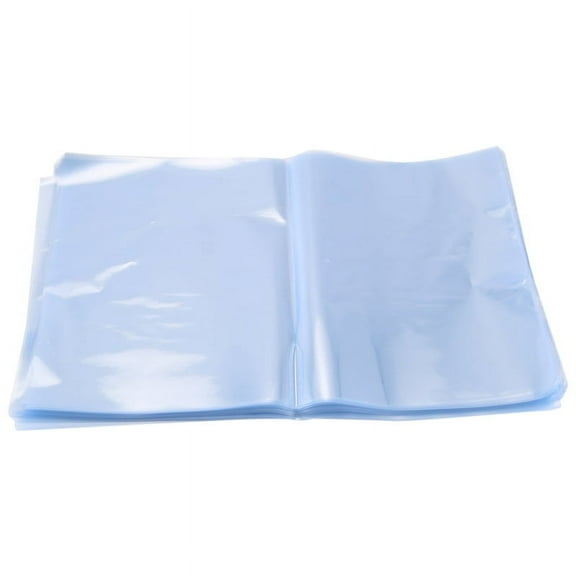 100Pcs PVC Heat Shrink Wrap Bags Flat Seal Gift Packing 8 inch x 12
