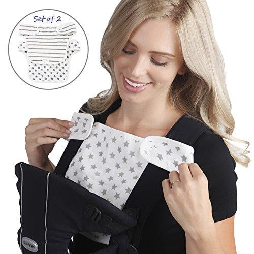 Baby Preferred® Drool and Teething Bibs for Ergonomic baby Carrier, 360