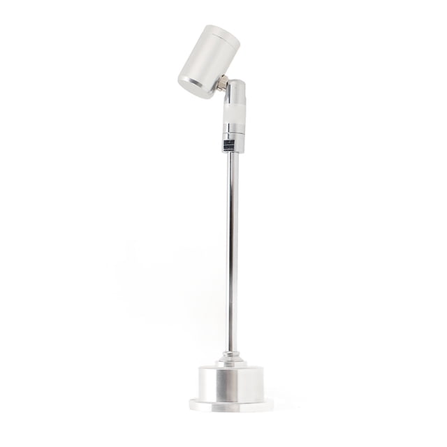 Mini Projecteur à Tête Réglable, Éclairage de Vitrine en Alliage d'Aluminium Robuste, Support LED USB Petit Projecteur, Lumière Douce pour Affichage Intérieur, Art avec Détaillants