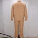 thumbnail image 5 of Ceisia Men's Regular Fit Cargo 2-Piece Set Long Sleeve Button-Down Jacket with Elastic Waist Drawstring Pants Gifts, 5 of 7