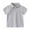 Grey, variant on Boys' Pique Polos Short Sleeve Polo Collared Shirts Striped for Kids Boys 4-5 Years
