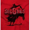 thumbnail image 2 of Rodeo Bull Rider Cowboy Cool Country Men's Big & Tall Crewneck Graphic Tee Brisco Brands 4X, 2 of 5