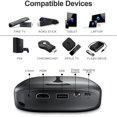 thumbnail image 2 of Mini Projecteur, ELEPHAS 2600 Lumens Wi-Fi Projecteur de Cinéma Maison Portable Compatible avec iPhone et Téléphone Intelligent Android, Prend en Charge 3D/1080P/HDMI/USB/AV, 2 of 2