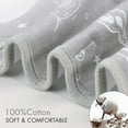 thumbnail image 3 of Gllquen Baby Swaddle Blankets for Baby Boy Girl for 0-3 Months Newborn, 3 Pack Wrap Set, Grey Planet, 3 of 7