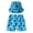 Sky Blue, variant on PMVFHDE Kids Summer Fashion Printed Beach Shorts with Bucket Hat Casual Swim Set