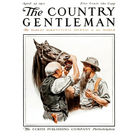Cover of Country Gentleman agricultural magazine from the early 20th century  Canvas Art - Remsberg Inc  Design Pics (26 x