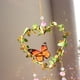 thumbnail image 2 of Campanas De Viento Campanillas de viento de cristal Mariposa Estrella Luna Amor Prismas Colector de luz Adornos para el hogar Sywqhk Libre de BPA, 2 of 9