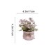 thumbnail image 3 of Small Artificial Potted Greenery Fake Home Office Desk Decor Wedding Photography Prop Miniature Plastic Greenery 1-Piece, 3 of 6