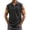 0-Black, variant on Tank Tops for Men Trendy Washing Printing Beach Summer Button up Tee Vest Sleeveless Muscle Gym Workout Running T Shirts with Pocket 0-Brown XXL