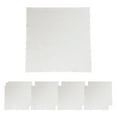 thumbnail image 1 of DOLITY 10 Pcs Chiffons pour Lunettes pour Surfaces Électronique Blanc, 1 of 9