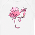 thumbnail image 4 of Inktastic Flamingo Ballerina in Tutu and Ballet Toe Shoes Boys or Girls Baby Bodysuit, 4 of 5