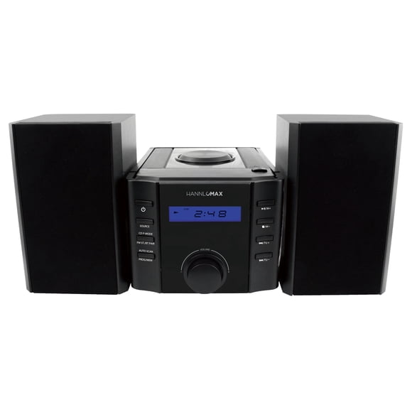 CD Micro Compo HANNLOMAX HX-1081BT con radio AM/FM y Bluetooth