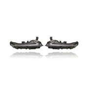Daytime Running Light - Compatible/Replacement for '15-21 Lexus NX300h, 15-21 NX200T/NX300 Premium With LED Signal Lamps - Single-Beam - Pair Set - 8161078080, 8162078080