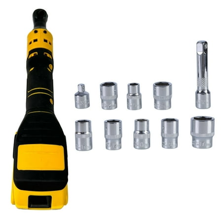 3/8" Cordless Ratchet Wrench Power Ratchet Wrench 400RPM Electric Battery