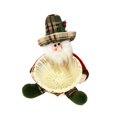 thumbnail image 2 of Christmas Candy Cookies Storage Basket Santa Claus Candy Woven Holder Basket Christmas Candy Bowl Candy Dish Gingerbread Cookies Desserts Basket for Party Winter Holiday Table Desk Decoration, 2 of 9