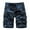 Navy, variant on Stamzod Men's Camouflage Cargo Shorts Stretch Quick Dry Outdoor Hiking Shorts for Men with Multi Pocket for Fishing Casual