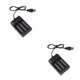 thumbnail image 3 of Seitruly de USB 3 Ranuras Portátil Recargable AA Celda de Estación de carga rápida Soporte 2piezas, 3 of 6