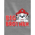 thumbnail image 2 of Big Brother Shirt Paw Patrol Marshall 3/4 Sleeve Baseball Jersey Toddler Shirt 3T Blue, 2 of 5