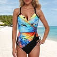 thumbnail image 1 of WILLBEST Traje de Baño Para Mujer, Traje de Baño de Color Sólido Para Mujer, Monokini de Verano Con Cubierta, Traje de Baño de Playa Cómodo y Elástico 1330, 1 of 5