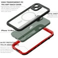 thumbnail image 3 of Dteck for iPhone 14 Plus Waterproof Case, Full Body Heavy Duty Protection Full Sealed Cover Shockproof Dustproof Built-in Clear Screen Protector Rugged Case for iPhone 14 Plus 6.7 inch 2022, Red, 3 of 11