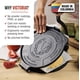 thumbnail image 2 of Victoria - Prensa para hacer tortillas de hierro fundido de grado comercial de 10 pulgadas, hecha de hierro HD súper duradero, fabricada en Colombia, 2 of 5