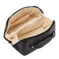 thumbnail image 4 of Bolsa De Almacenamiento De Cosméticos, Bolsa De Cosméticos Portátil De Cuero PU, Mano De Obra Fina Negra Para Viajes Para Baño ANGGREK Cosmetic Bag, 4 of 8
